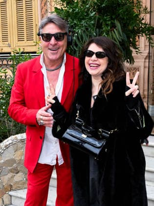 Sanremo, 76th Italian Song Festival - day 4 - arrivals at Villa Nobel - In the photo; Cristina D Avena Fernando proceeds  Copyright: xSimonexComix xipa-agency.netx xPoolxSanremox02x IPA_Agency_IPA72098384