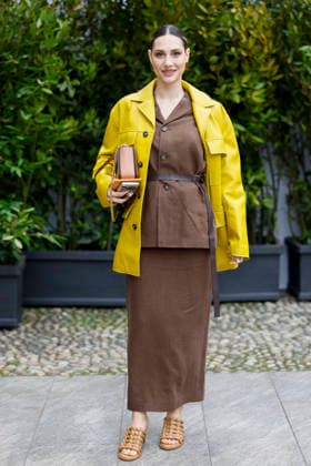 Tod’s - Photocall - Milan Fashion Week - Womenswear Fall Winter 2026 2027 MILAN, ITALY - FEBRUARY 27: Beatrice Valli poses before the runway of Tod’s show during the Milan Fashion Week - Womenswear Fall Winter 2026 2027 on February 27, 2026 in Milan, Italy. Photo by Marco Piovanotto Abacapress.com  Copyright: xPiovanottoxMarco ABACAx