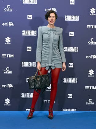 Sanremo, 76th Italian Song Festival - Bianca Balti photocall  Copyright: xTerenghi PoolxSanremo02x xipa-agency.netx xPoolxSanremox02x IPA_Agency_IPA72100047