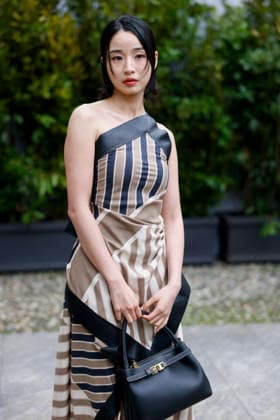 Tod’s - Photocall - Milan Fashion Week - Womenswear Fall Winter 2026 2027 MILAN, ITALY - FEBRUARY 27: Bang Hyo-rin poses before the runway of Tod’s show during the Milan Fashion Week - Womenswear Fall Winter 2026 2027 on February 27, 2026 in Milan, Italy. Photo by Marco Piovanotto Abacapress.com  Copyright: xPiovanottoxMarco ABACAx