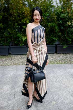 Tod’s - Photocall - Milan Fashion Week - Womenswear Fall Winter 2026 2027 MILAN, ITALY - FEBRUARY 27: Bang Hyo-rin poses before the runway of Tod’s show during the Milan Fashion Week - Womenswear Fall Winter 2026 2027 on February 27, 2026 in Milan, Italy. Photo by Marco Piovanotto Abacapress.com  Copyright: xPiovanottoxMarco ABACAx