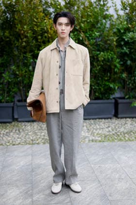 Tod’s - Photocall - Milan Fashion Week - Womenswear Fall Winter 2026 2027 MILAN, ITALY - FEBRUARY 27: Pooh Krittin poses before the runway of Tod’s show during the Milan Fashion Week - Womenswear Fall Winter 2026 2027 on February 27, 2026 in Milan, Italy. Photo by Marco Piovanotto Abacapress.com  Copyright: xPiovanottoxMarco ABACAx