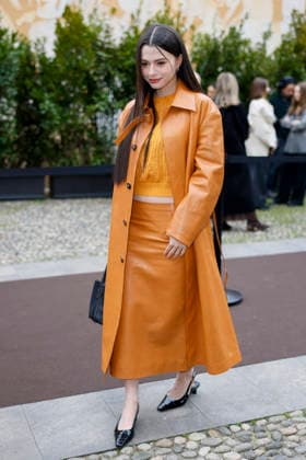 Tod’s - Photocall - Milan Fashion Week - Womenswear Fall Winter 2026 2027 MILAN, ITALY - FEBRUARY 27: Rebecca Patricia Armstrong poses before the runway of Tod’s show during the Milan Fashion Week - Womenswear Fall Winter 2026 2027 on February 27, 2026 in Milan, Italy. Photo by Marco Piovanotto Abacapress.com  Copyright: xPiovanottoxMarco ABACAx