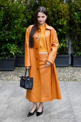 Tod’s - Photocall - Milan Fashion Week - Womenswear Fall Winter 2026 2027 MILAN, ITALY - FEBRUARY 27: Rebecca Patricia Armstrong poses before the runway of Tod’s show during the Milan Fashion Week - Womenswear Fall Winter 2026 2027 on February 27, 2026 in Milan, Italy. Photo by Marco Piovanotto Abacapress.com  Copyright: xPiovanottoxMarco ABACAx
