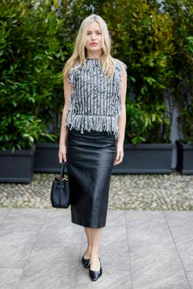 Tod’s - Photocall - Milan Fashion Week - Womenswear Fall Winter 2026 2027 MILAN, ITALY - FEBRUARY 27: Georgia May Jagger poses before the runway of Tod’s show during the Milan Fashion Week - Womenswear Fall Winter 2026 2027 on February 27, 2026 in Milan, Italy. Photo by Marco Piovanotto Abacapress.com  Copyright: xPiovanottoxMarco ABACAx