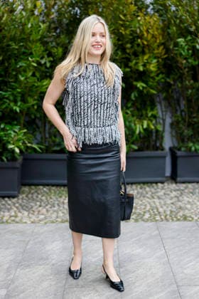 Tod’s - Photocall - Milan Fashion Week - Womenswear Fall Winter 2026 2027 MILAN, ITALY - FEBRUARY 27: Georgia May Jagger poses before the runway of Tod’s show during the Milan Fashion Week - Womenswear Fall Winter 2026 2027 on February 27, 2026 in Milan, Italy. Photo by Marco Piovanotto Abacapress.com  Copyright: xPiovanottoxMarco ABACAx
