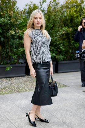 Tod’s - Photocall - Milan Fashion Week - Womenswear Fall Winter 2026 2027 MILAN, ITALY - FEBRUARY 27: Georgia May Jagger poses before the runway of Tod’s show during the Milan Fashion Week - Womenswear Fall Winter 2026 2027 on February 27, 2026 in Milan, Italy. Photo by Marco Piovanotto Abacapress.com  Copyright: xPiovanottoxMarco ABACAx