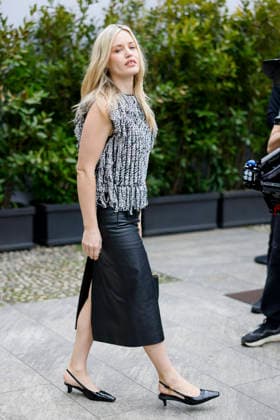 Tod’s - Photocall - Milan Fashion Week - Womenswear Fall Winter 2026 2027 MILAN, ITALY - FEBRUARY 27: Georgia May Jagger poses before the runway of Tod’s show during the Milan Fashion Week - Womenswear Fall Winter 2026 2027 on February 27, 2026 in Milan, Italy. Photo by Marco Piovanotto Abacapress.com  Copyright: xPiovanottoxMarco ABACAx