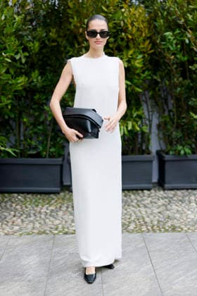 Tod’s - Photocall - Milan Fashion Week - Womenswear Fall Winter 2026 2027 MILAN, ITALY - FEBRUARY 27: Gabrielle Caunesil poses before the runway of Tod’s show during the Milan Fashion Week - Womenswear Fall Winter 2026 2027 on February 27, 2026 in Milan, Italy. Photo by Marco Piovanotto Abacapress.com  Copyright: xPiovanottoxMarco ABACAx