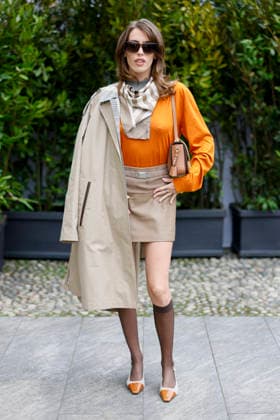 Tod’s - Photocall - Milan Fashion Week - Womenswear Fall Winter 2026 2027 MILAN, ITALY - FEBRUARY 27: Clara McGregor poses before the runway of Tod’s show during the Milan Fashion Week - Womenswear Fall Winter 2026 2027 on February 27, 2026 in Milan, Italy. Photo by Marco Piovanotto Abacapress.com  Copyright: xPiovanottoxMarco ABACAx