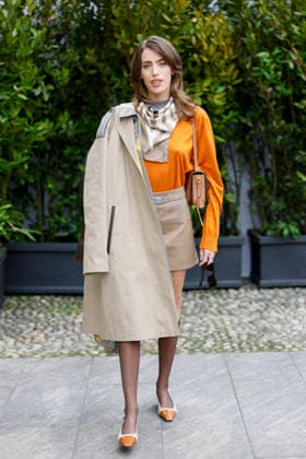 Tod’s - Photocall - Milan Fashion Week - Womenswear Fall Winter 2026 2027 MILAN, ITALY - FEBRUARY 27: Clara McGregor poses before the runway of Tod’s show during the Milan Fashion Week - Womenswear Fall Winter 2026 2027 on February 27, 2026 in Milan, Italy. Photo by Marco Piovanotto Abacapress.com  Copyright: xPiovanottoxMarco ABACAx