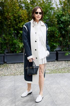 Tod’s - Photocall - Milan Fashion Week - Womenswear Fall Winter 2026 2027 MILAN, ITALY - FEBRUARY 27: Minnie Driver poses before the runway of Tod’s show during the Milan Fashion Week - Womenswear Fall Winter 2026 2027 on February 27, 2026 in Milan, Italy. Photo by Marco Piovanotto Abacapress.com  Copyright: xPiovanottoxMarco ABACAx