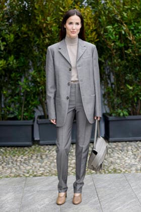 Tod’s - Photocall - Milan Fashion Week - Womenswear Fall Winter 2026 2027 MILAN, ITALY - FEBRUARY 27: Alex Riviere poses before the runway of Tod’s show during the Milan Fashion Week - Womenswear Fall Winter 2026 2027 on February 27, 2026 in Milan, Italy. Photo by Marco Piovanotto Abacapress.com  Copyright: xPiovanottoxMarco ABACAx