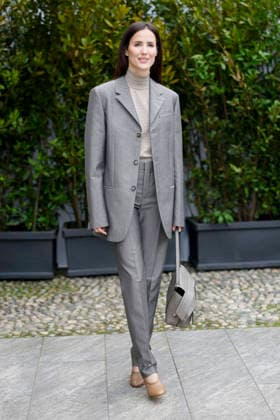Tod’s - Photocall - Milan Fashion Week - Womenswear Fall Winter 2026 2027 MILAN, ITALY - FEBRUARY 27: Alex Riviere poses before the runway of Tod’s show during the Milan Fashion Week - Womenswear Fall Winter 2026 2027 on February 27, 2026 in Milan, Italy. Photo by Marco Piovanotto Abacapress.com  Copyright: xPiovanottoxMarco ABACAx