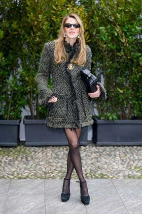 Tod’s - Photocall - Milan Fashion Week - Womenswear Fall Winter 2026 2027 MILAN, ITALY - FEBRUARY 27: Anna Dello Russo poses before the runway of Tod’s show during the Milan Fashion Week - Womenswear Fall Winter 2026 2027 on February 27, 2026 in Milan, Italy. Photo by Marco Piovanotto Abacapress.com  Copyright: xPiovanottoxMarco ABACAx