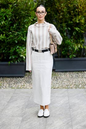 Tod’s - Photocall - Milan Fashion Week - Womenswear Fall Winter 2026 2027 MILAN, ITALY - FEBRUARY 27: Blanca Arimany poses before the runway of Tod’s show during the Milan Fashion Week - Womenswear Fall Winter 2026 2027 on February 27, 2026 in Milan, Italy. Photo by Marco Piovanotto Abacapress.com  Copyright: xPiovanottoxMarco ABACAx