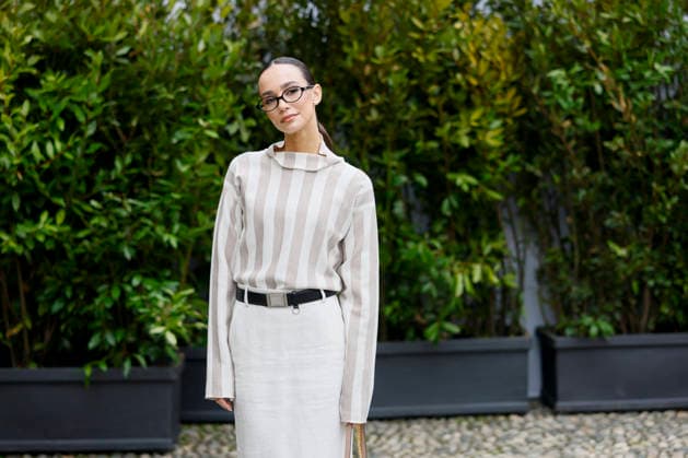Tod’s - Photocall - Milan Fashion Week - Womenswear Fall Winter 2026 2027 MILAN, ITALY - FEBRUARY 27: Blanca Arimany poses before the runway of Tod’s show during the Milan Fashion Week - Womenswear Fall Winter 2026 2027 on February 27, 2026 in Milan, Italy. Photo by Marco Piovanotto Abacapress.com  Copyright: xPiovanottoxMarco ABACAx