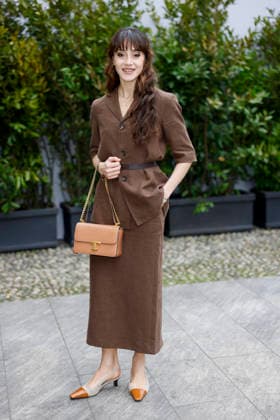Tod’s - Photocall - Milan Fashion Week - Womenswear Fall Winter 2026 2027 MILAN, ITALY - FEBRUARY 27: Nicoletta Manni poses before the runway of Tod’s show during the Milan Fashion Week - Womenswear Fall Winter 2026 2027 on February 27, 2026 in Milan, Italy. Photo by Marco Piovanotto Abacapress.com  Copyright: xPiovanottoxMarco ABACAx