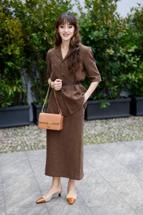 Tod’s - Photocall - Milan Fashion Week - Womenswear Fall Winter 2026 2027 MILAN, ITALY - FEBRUARY 27: Nicoletta Manni poses before the runway of Tod’s show during the Milan Fashion Week - Womenswear Fall Winter 2026 2027 on February 27, 2026 in Milan, Italy. Photo by Marco Piovanotto Abacapress.com  Copyright: xPiovanottoxMarco ABACAx