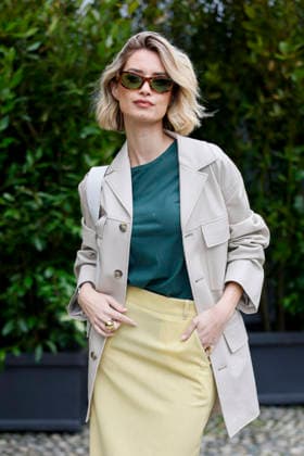 Tod’s - Photocall - Milan Fashion Week - Womenswear Fall Winter 2026 2027 MILAN, ITALY - FEBRUARY 27: Giulia Arena poses before the runway of Tod’s show during the Milan Fashion Week - Womenswear Fall Winter 2026 2027 on February 27, 2026 in Milan, Italy. Photo by Marco Piovanotto Abacapress.com  Copyright: xPiovanottoxMarco ABACAx