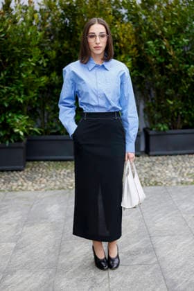 Tod’s - Photocall - Milan Fashion Week - Womenswear Fall Winter 2026 2027 MILAN, ITALY - FEBRUARY 27: Ginevra Mavilla poses before the runway of Tod’s show during the Milan Fashion Week - Womenswear Fall Winter 2026 2027 on February 27, 2026 in Milan, Italy. Photo by Marco Piovanotto Abacapress.com  Copyright: xPiovanottoxMarco ABACAx