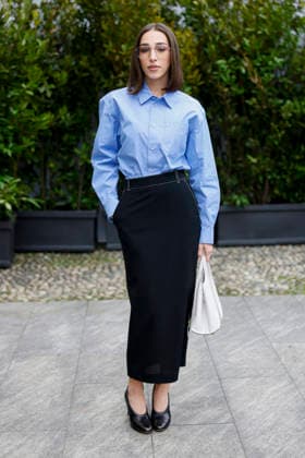 Tod’s - Photocall - Milan Fashion Week - Womenswear Fall Winter 2026 2027 MILAN, ITALY - FEBRUARY 27: Ginevra Mavilla poses before the runway of Tod’s show during the Milan Fashion Week - Womenswear Fall Winter 2026 2027 on February 27, 2026 in Milan, Italy. Photo by Marco Piovanotto Abacapress.com  Copyright: xPiovanottoxMarco ABACAx