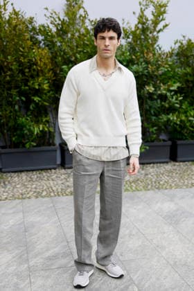 Tod’s - Photocall - Milan Fashion Week - Womenswear Fall Winter 2026 2027 MILAN, ITALY - FEBRUARY 27: Baptiste Giabiconi poses before the runway of Tod’s show during the Milan Fashion Week - Womenswear Fall Winter 2026 2027 on February 27, 2026 in Milan, Italy. Photo by Marco Piovanotto Abacapress.com  Copyright: xPiovanottoxMarco ABACAx