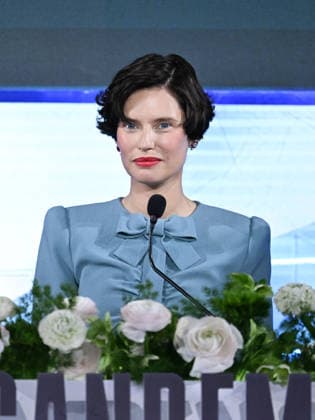 Sanremo, 76th Italian Song Festival. Press conference featuring Bianca Balti and the winners of Sanremo Giovani. Pictured: Bianca Balti  Copyright: xMaurizioxD Avanzox xipa-agency.netx xPoolxSanremox02x IPA_Agency_IPA72101075