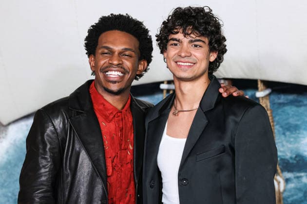 Los Angeles Fan Screening Event Of Netflix s One Piece: Into The Grand Line Season 2 LOS ANGELES, CALIFORNIA, USA - FEBRUARY 26: Camrus Johnson and Inaki Godoy (Inaki Godoy) arrive at the Los Angeles Fan Screening Event Of Netflix s One Piece: Into The Grand Line Season 2 held at The United Theater on Broadway at STILE Downtown Los Angeles by Kasa on February 26, 2026 in Los Angeles, California, United States., Credit:Xavier Collin Avalon United States, California, Los Angeles, The United Theater on Broadway at STILE Downtown Los Angeles by Kasa  Copyright: xXavierxCollinx xAvalonx 1078709345