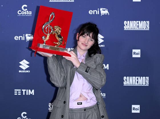 Sanremo, 76th Italian Song Festival - Mia Martini Critics Award photocall - pictured: Angelica Bove  Copyright: xTerenghi PoolxSanremo02x xipa-agency.netx xPoolxSanremox02x IPA_Agency_IPA72101635