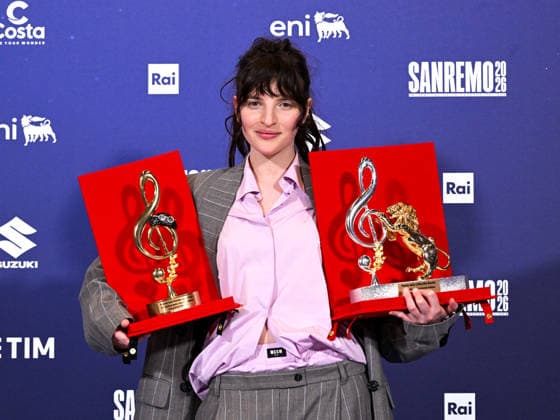Entertainment Themen der Woche Sanremo, 76th Italian Song Festival. Photocall featuring Angelica Bove, winner of the Critics and Press Room Award.  Copyright: xMaurizioxD Avanzox xipa-agency.netx xPoolxSanremox02x IPA_Agency_IPA72102383