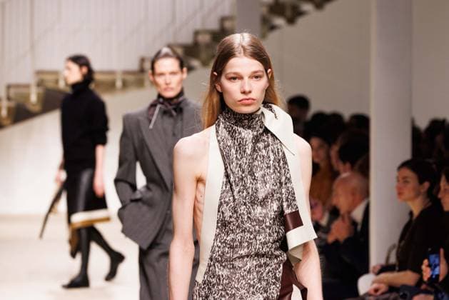 Photo IPP Cinzia Camela Publishing Group LiveMedia Milan 27 02 2026 In the photo A model walks the runway at the Tod s fashion show during the Milan Fashion Week Womenswear Fall Winter 2026 2027 on February 27, 2026 in Milan, Italy Photo Cinzia Camela Italy Photo Press World Copyright Tod s Runway Milan Fashion W