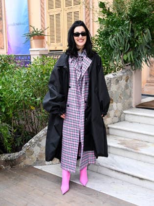 Sanremo, 76th Italian Song Festival - Day 4 - Arrivals at Villa Nobel - Pictured: LEVANTE  Copyright: xSIMONExCOMIx xipa-agency.netx xRomax IPA_Agency_IPA72105360