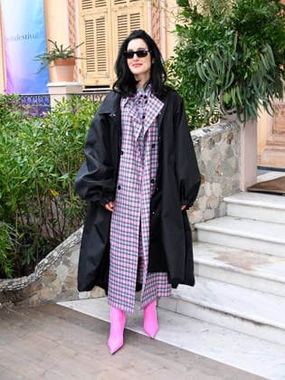Sanremo, 76th Italian Song Festival - Day 4 - Arrivals at Villa Nobel - Pictured: LEVANTE  Copyright: xSIMONExCOMIx xipa-agency.netx xRomax IPA_Agency_IPA72105363