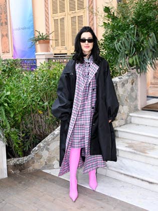 Sanremo, 76th Italian Song Festival - Day 4 - Arrivals at Villa Nobel - Pictured: LEVANTE  Copyright: xSIMONExCOMIx xipa-agency.netx xRomax IPA_Agency_IPA72105368