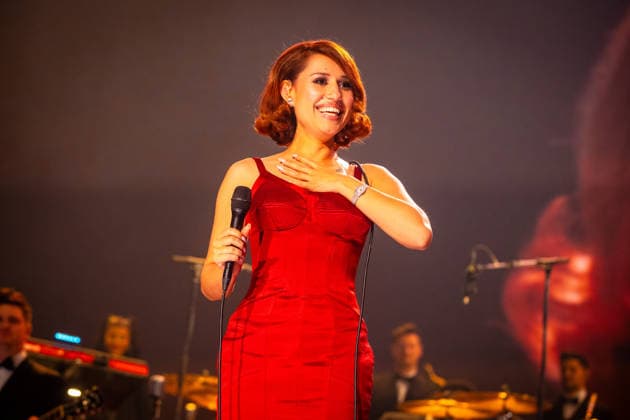 Raye performs onstage during THIS TOUR MAY CONTAIN NEW MUSIC concert tour at The O2 Arena on February 26, 2026 in London, England. Copyright: xx Raye -2552