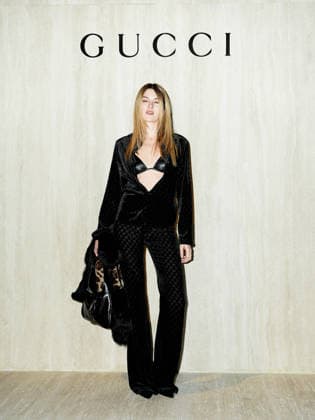 Milan, Milan Women s Fashion Week Fall Winter 2026 27 - Gucci Fashion Show - Guests - Pictured: Camille Charrière  Copyright: xRiccardoxGiordanox xipa-agency.netx xRiccardoxGiordanox IPA_Agency_IPA72103950