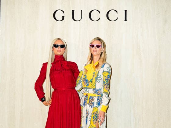 Milan, Milan Women s Fashion Week Fall Winter 2026 27 - Gucci Fashion Show - Guests - Pictured: Paris and Nicky Hilton  Copyright: xRiccardoxGiordanox xipa-agency.netx xRiccardoxGiordanox IPA_Agency_IPA72105269