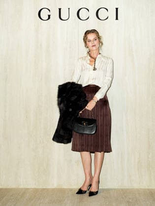 Milan, Milan Women s Fashion Week Fall Winter 2026 27 - Gucci Fashion Show - Guests - Pictured: Eva Herzigova  Copyright: xRiccardoxGiordanox xipa-agency.netx xRiccardoxGiordanox IPA_Agency_IPA72105280