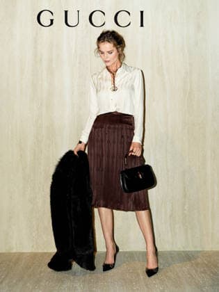 Milan, Milan Women s Fashion Week Fall Winter 2026 27 - Gucci Fashion Show - Guests - Pictured: Eva Herzigova  Copyright: xRiccardoxGiordanox xipa-agency.netx xRiccardoxGiordanox IPA_Agency_IPA72105282