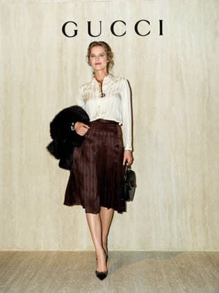 Milan, Milan Women s Fashion Week Fall Winter 2026 27 - Gucci Fashion Show - Guests - Pictured: Eva Herzigova  Copyright: xRiccardoxGiordanox xipa-agency.netx xRiccardoxGiordanox IPA_Agency_IPA72105283