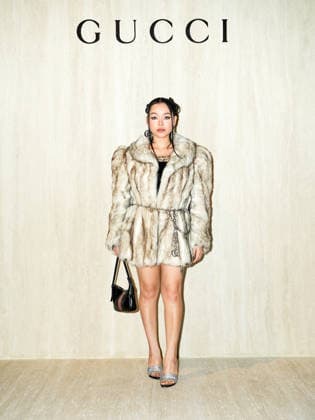 Milan, Milan Women s Fashion Week Fall Winter 2026 27 - Gucci Fashion Show - Guests - Pictured: BELLA POARCH  Copyright: xRiccardoxGiordanox xipa-agency.netx xRiccardoxGiordanox IPA_Agency_IPA72105296