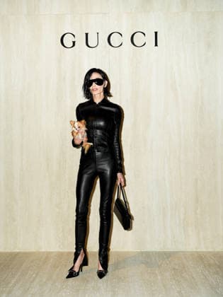 Milan, Milan Women s Fashion Week Fall Winter 2026 27 - Gucci Fashion Show - Guests - Pictured: DEMI MOORE  Copyright: xRiccardoxGiordanox xipa-agency.netx xRiccardoxGiordanox IPA_Agency_IPA72105246