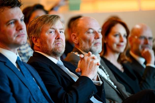 Amsterdam, The Netherlands, 2026-02-27 15:01:43 AMSTERDAM, February 27, 2026, Rijksmuseum. King Willem Aklexander attends the centennial celebrations of the Museum Association at the Rijksmuseum in Amsterdam. This national trade association of and for museums is committed to an attractive, diverse, and future-proof sector. PHOTO: NL Beeld Patrick van Emst Credit: NL Beeld Patrick van Emst  Copyright: xx x
