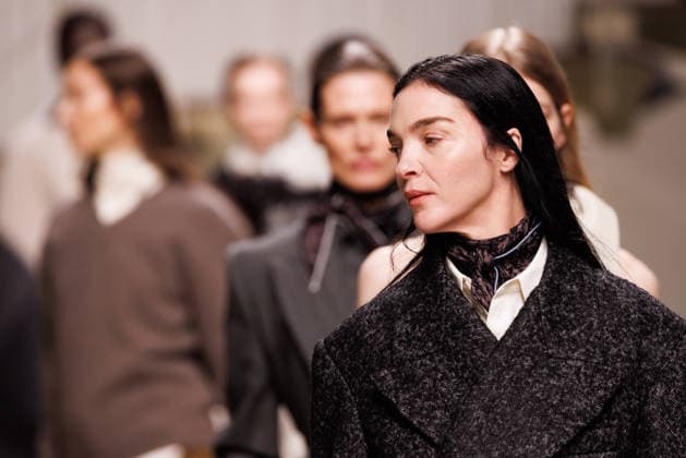 News - Tod s - Runway - Milan Fashion Week - Womenswear Fall Winter 2026 2027 Mariacarla Boscono walks the runway at the Tod s fashion show during the Milan Fashion Week - Womenswear Fall Winter 2026 2027 on February 27, 2026 in Milan, Italy. Photo: Cinzia Camela. Milan PAC Italy Copyright: xCinziaxCamelax xLiveMediax LPN_2318022