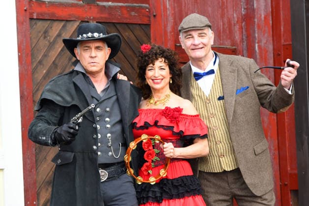 Florian Fitz, Isabel Varell and Heinrich Schafmeister are the new guest stars of this years Karl May Festival in Bad Segeberg At todays performance on February 27, 2026 in the Kalkberg Arena, the TV stars appeared in