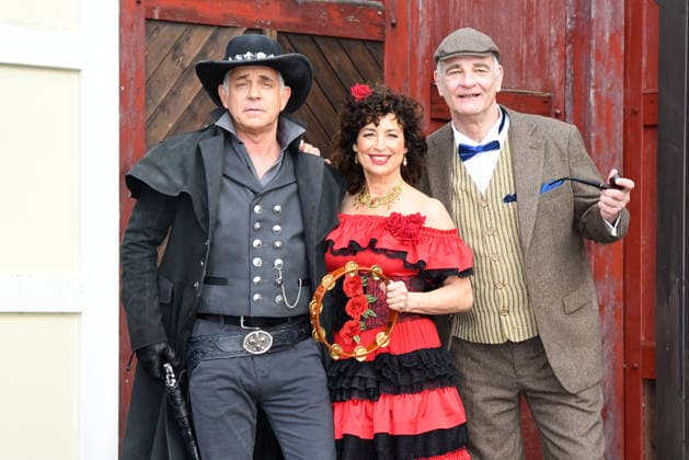 Florian Fitz, Isabel Varell and Heinrich Schafmeister are the new guest stars of this years Karl May Festival in Bad Segeberg At todays performance on February 27, 2026 in the Kalkberg Arena, the TV stars appeared in