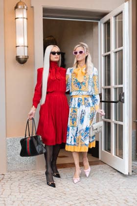 Paris Hilton et sa soeur Nicky Hilton, avant le défilé Gucci, lors de la Fashion Week de Milan MLFW , le 27 février 2026 Tiziano Da Silva Bestimage Paris Hilton and her sister Nicky Hilton, before the Gucci show, during Milan Fashion Week MLFW , on February 27, 2026 Milan Italy  Copyright: xTizianoxDaxSilvax xBestimagexTizianoxDaxSilvax xBestimagex