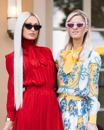 Paris Hilton et sa soeur Nicky Hilton, avant le défilé Gucci, lors de la Fashion Week de Milan MLFW , le 27 février 2026 Tiziano Da Silva Bestimage Paris Hilton and her sister Nicky Hilton, before the Gucci show, during Milan Fashion Week MLFW , on February 27, 2026 Milan Italy  Copyright: xTizianoxDaxSilvax xBestimagexTizianoxDaxSilvax xBestimagex