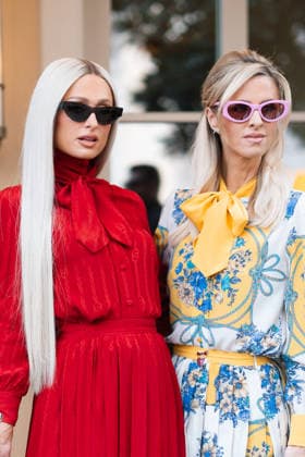 Paris Hilton et sa soeur Nicky Hilton, avant le défilé Gucci, lors de la Fashion Week de Milan MLFW , le 27 février 2026 Tiziano Da Silva Bestimage Paris Hilton and her sister Nicky Hilton, before the Gucci show, during Milan Fashion Week MLFW , on February 27, 2026 Milan Italy  Copyright: xTizianoxDaxSilvax xBestimagexTizianoxDaxSilvax xBestimagex